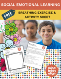 Flower Breath Mindful Breathing Practice and Coloring Sheet