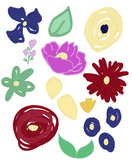 Flower Clipart Set #1