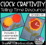 Flower Clock Craftivity -- [Telling Time Resource for 1st,