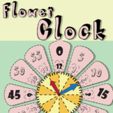 Flower Clock Template (Dual Language, Spanish + English included)