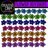 Flower Dividers {Creative Clips Digital Clipart}