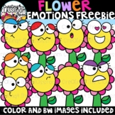 Flower Emotions Clipart Freebie- Creating4 the Classroom