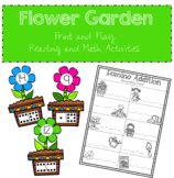 Flower Garden Math & Reading Play Pack