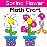 Flower Math Craft : Spring Math Activities | Spring Math Craft | Spring Project