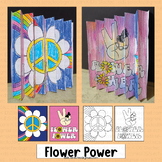 Flower Power Activities Coloring Pages Agamograph Craft Pe