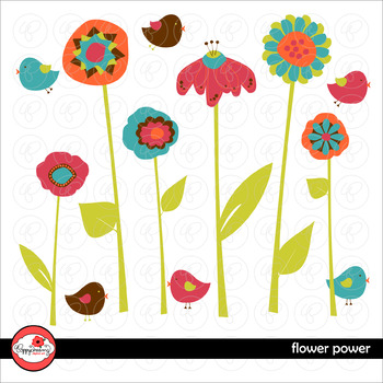 flower power clipart