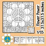 Flower Power Bulletin Board Coloring Pages Activities Coll
