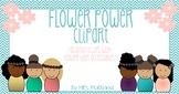 Flower Power Girl Clipart