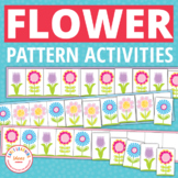 Preschool Spring Flower Garden Math Activities Patterns fo