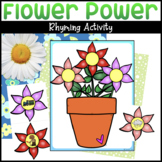 Flower Rhyming Words Garden Literacy Activity