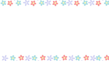Preview of Flower Power themed Google slides or Powerpoint background