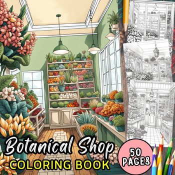 Preview of Flower Shop Christmas Coloring Pages 4th grade Coloring Sheet Kindergarten