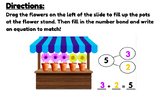 Flower Shop Composing, Decomposing, and Number Bonds within 10