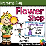Flower Shop Dramatic Play Pretend Play Printables for Pres