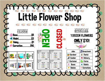 Preview of Flower Shop - Dramatic Play
