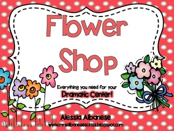 Preview of Flower Shop Dramatic Play Center