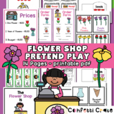 Flower Shop Pretend Play Printables