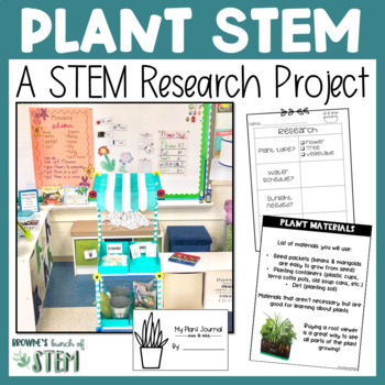 Preview of Flower Shop STEM: A Research STEM Project | {Digital & Print}