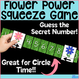 Flower Springtime Number Line More Than Less Than Circle T