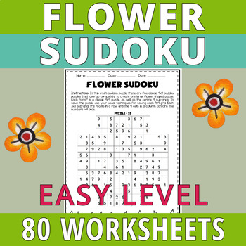 Flower Sudoku - Medium 