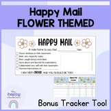 Happy Mail with Tracker FLOWER THEMED