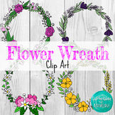 Flower Wreath Clip Art