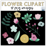 Flower and Leaf Clipart PNG Files