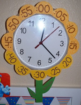 Preview of Flower petal clock