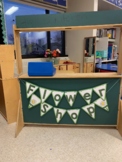 Flower shop banner - dramatic play area