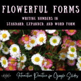 Flowerful Forms- Writing Numbers in Different Forms- Googl