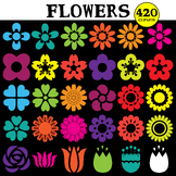 Flowers Clipart - 420 Images