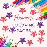 flowers coloring pages printable