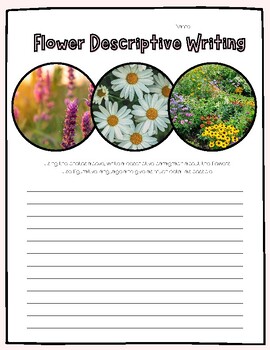 descriptive essay about flowers