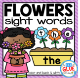 Flowers Editable Sight Word Activity