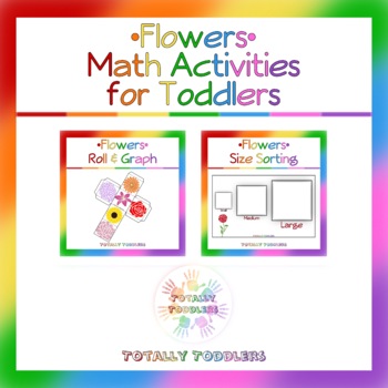 Preview of Flowers | Math | Toddler Activities
