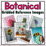 Flowers & Plants - Gridded Reference Images - Great for Dr