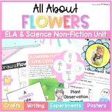 Flowers & Plants SpringScience Unit  - Reading & Writing A