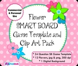 Flowers SMART BOARD Game Template and Clip Art - Commercia