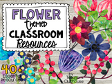 Flower Classroom Decor | Flower Theme