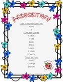 Flowers Word Assessment