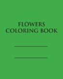 Flowers coloring Book