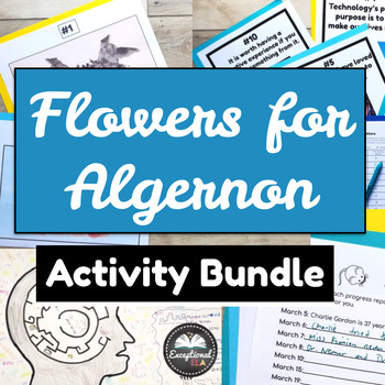 Preview of Flowers for Algernon Activity Bundle - Short Story Unit Lessons - Daniel Keyes