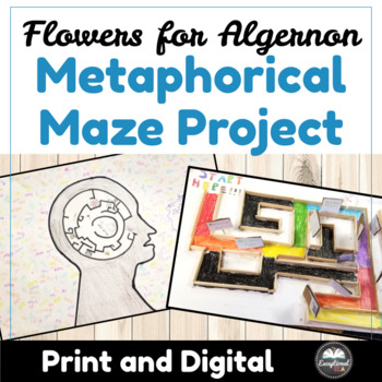 Preview of Flowers for Algernon Metaphorical Maze Project - Short Story Unit Activity Keyes