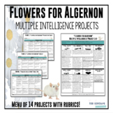 Flowers for Algernon Multiple Intelligence Projects and Rubrics