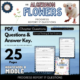 Flowers for Algernon Progress Report 17 Questions Worksheets