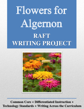 Flowers for Algernon RAFT Writing Project | TpT
