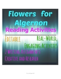 Flowers for Algernon Real World Activities BUNDLE
