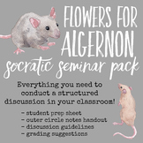 Flowers for Algernon Socratic Seminar Pack