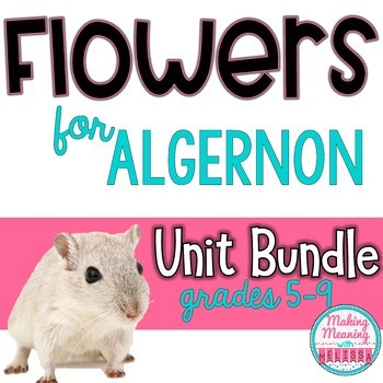 Preview of Flowers for Algernon Unit Bundle, Vocabulary, Pre-Reading, Critical Thinking