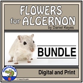 Flowers for Algernon Comprehension and Vocabulary Activities Bundle